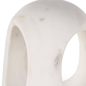 Regina Andrew Large Modern Marble Sculpture – White