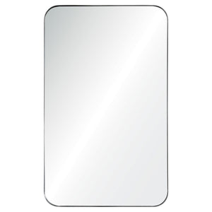 Rounded Corner Mirror - Available in 2 Finishes & 2 Sizes