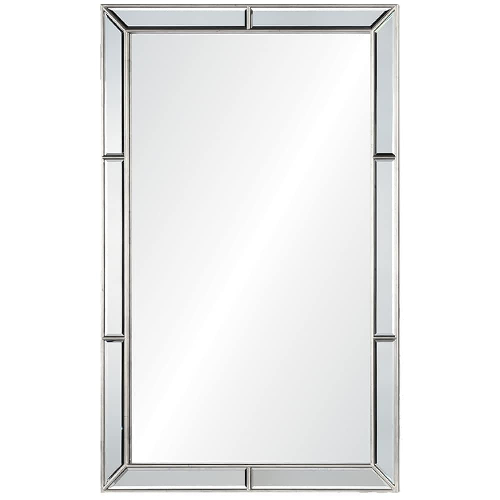 Feature Mirror Rectangle Rectangular Framed Mirror - Available in 2 Finishes - Scenario Home