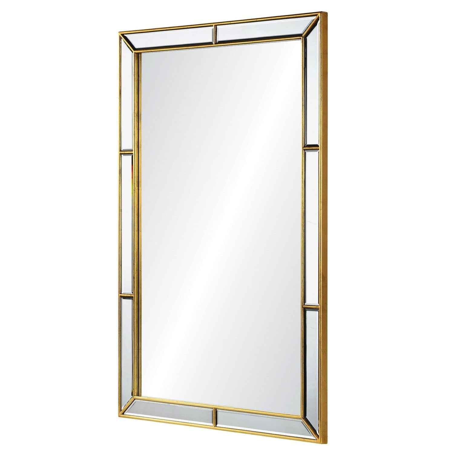 Feature Mirror Rectangle Rectangular Framed Mirror - Available in 2 Finishes - Scenario Home