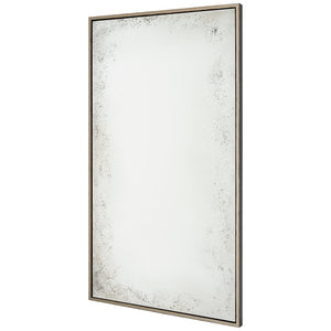 Rustic Antiqued Floated Mirror - Available in 4 Finishes