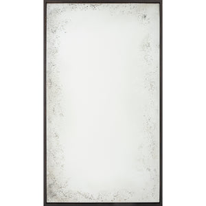 Oversized Rustic Antiqued Floated Mirror - Available in 4 Finishes
