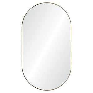 Oblong Oval Mirror - Available in 3 Finishes