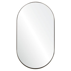 Oblong Oval Mirror - Available in 3 Finishes