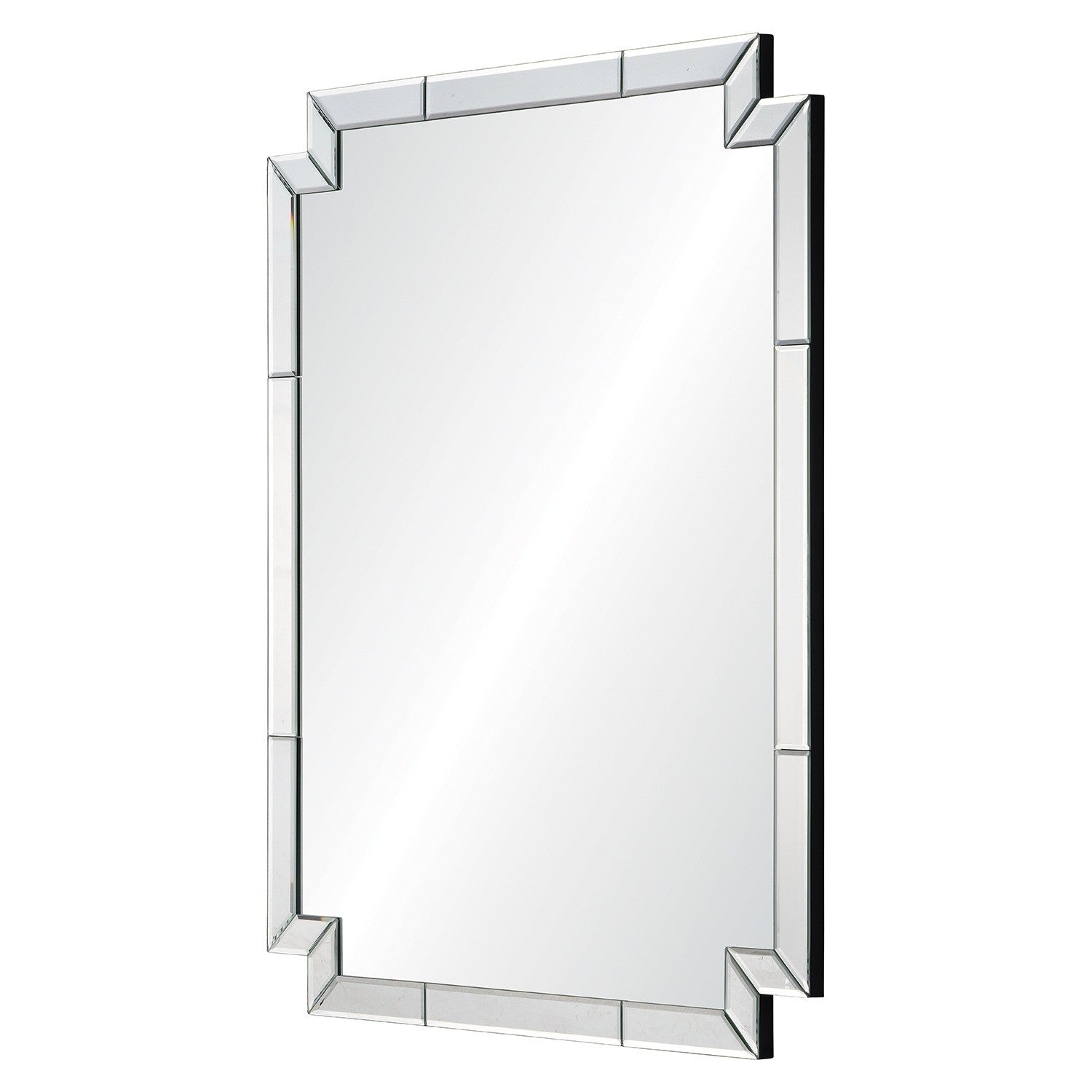 Notched Corner Mirror Framed Mirror - Available in 2 Sizes