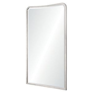 Curved Top Antiqued Mirror - Available in 2 Finishes