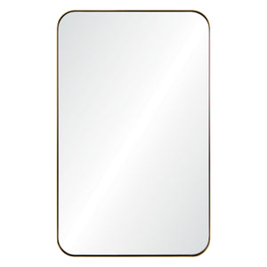 Large Rounded Rectangle Mirror - Available in 3 Finishes