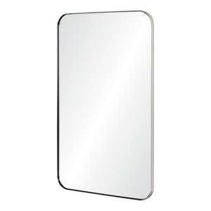 Large Rounded Rectangle Mirror - Available in 3 Finishes