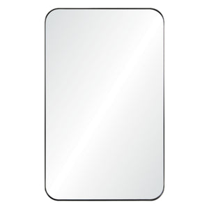 Large Rounded Rectangle Mirror - Available in 3 Finishes