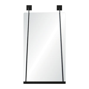 Frameless Stainless Steel Suspension Mirror - Available in 3 Finishes