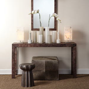 Oyster Side Table - Charcoal