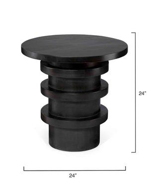 Revolve Side Table - Charcoal