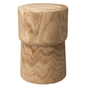 Yucca Unfinished Wood Accent Table – Natural