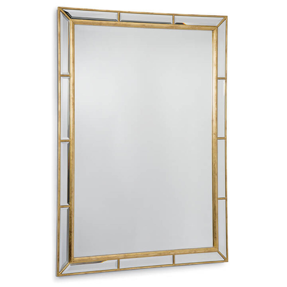 Regina Andrew Beveled Gold Leaf Mirror