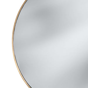 Regina Andrew Hanging Circular Mirror – Natural Brass