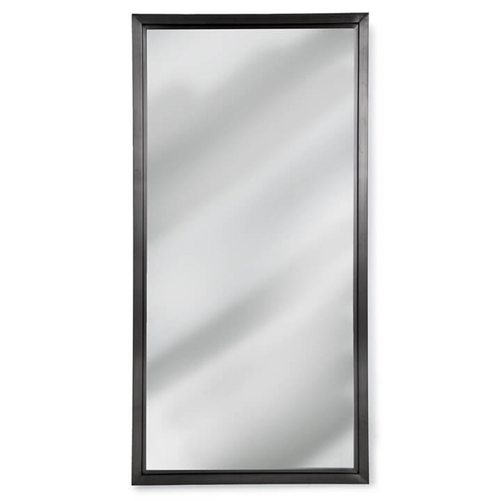 Regina Andrew Modern Rectangle Mirror – Blackened Steel