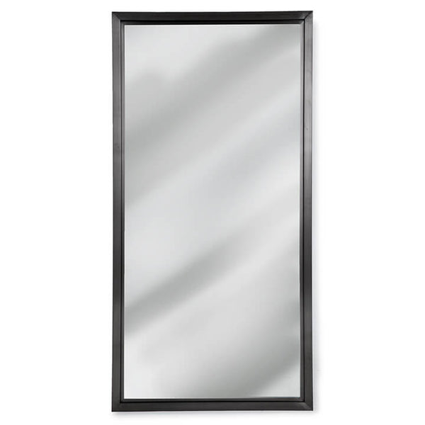 Regina Andrew Modern Rectangle Mirror – Blackened Steel - Scenario Home