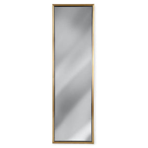Regina Andrew Narrow Dressing Room Mirror – Natural Brass