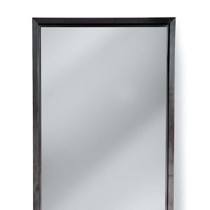 Regina Andrew Narrow Dressing Room Mirror – Blackened Steel