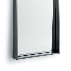 Regina Andrew Recessed Frame Rectangle Mirror – Blackened Steel