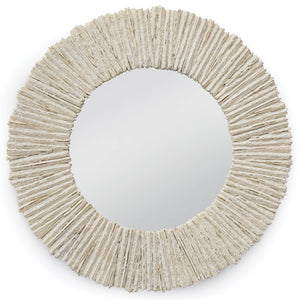 Regina Andrew Faux Slate Round Mirror