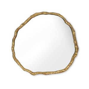 Wisteria Mirror (Brass)