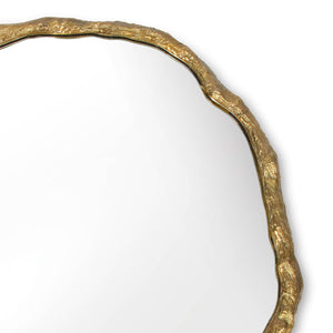 Wisteria Mirror (Brass)