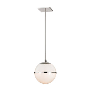 Brian Patrick Flynn for Crystorama Truax 1 Light Polished Nickel Chandelier