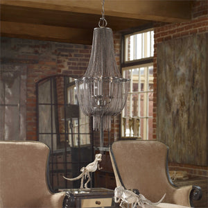 Lezzeno Bronze Fringe Chandelier