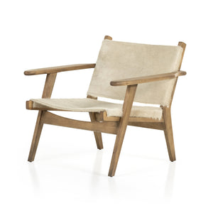 Westgate - Rivers Sling Chair - Buff Hair on Hide