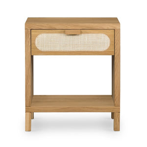 Allegra Nightstand-Natural Cane