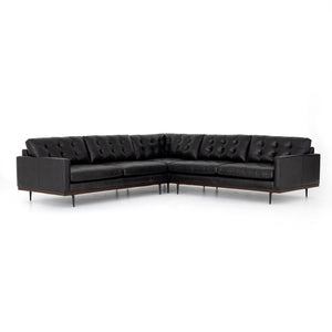 Lexi 3PC Sectional-Sonoma Black