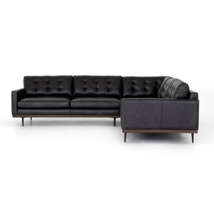 Lexi 3PC Sectional-Sonoma Black