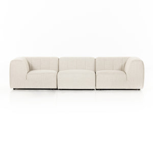 Gwen Outdoor 3 Pc Sectional-Faye Sand