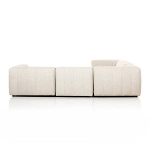 Gwen Outdoor 5 Pc Sectional-Faye Sand