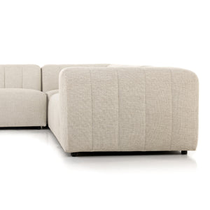 Gwen Outdoor 5 Pc Sectional-Faye Sand