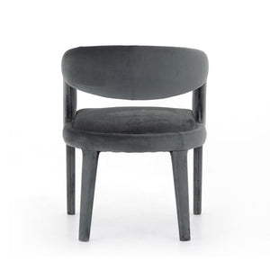 Hawkins Dining Chair-Charcoal Velvet