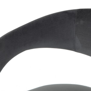 Hawkins Dining Chair-Charcoal Velvet