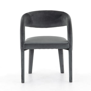 Hawkins Dining Chair-Charcoal Velvet