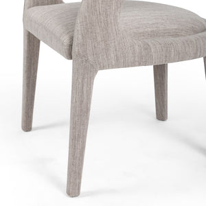 Hawkins Dining Chair-Savile Flannel