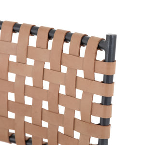 Garza Stool-Natural Leather-Counter