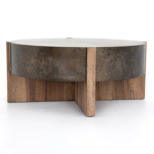 Bingham Coffee Table-Distressed Iron