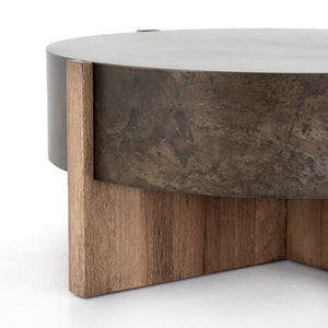 Bingham Coffee Table-Distressed Iron