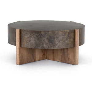 Bingham Coffee Table-Distressed Iron