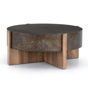 Bingham Coffee Table-Distressed Iron