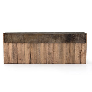 Bingham Console Table-Distressed Iron