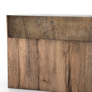 Bingham Console Table-Distressed Iron
