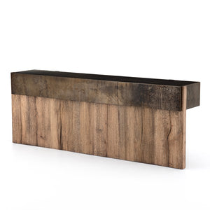 Bingham Console Table-Distressed Iron