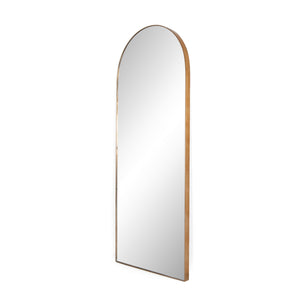 GEORGINA FLOOR MIRROR-POLISHED BRASS