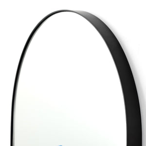 GEORGINA FLOOR MIRROR-IRON MATTE BLACK